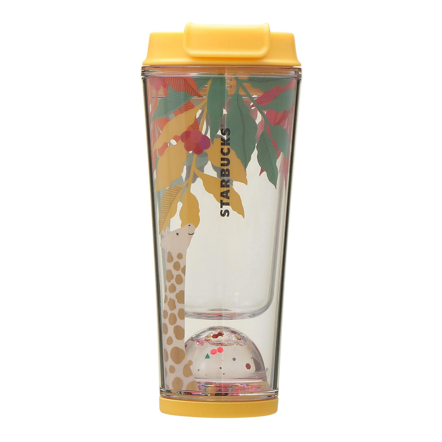【日本直邮】日本星巴克 STARBUCKS 2023年 夏季热带雨林系列 不倒翁 快乐长颈鹿 355ml 1 份
