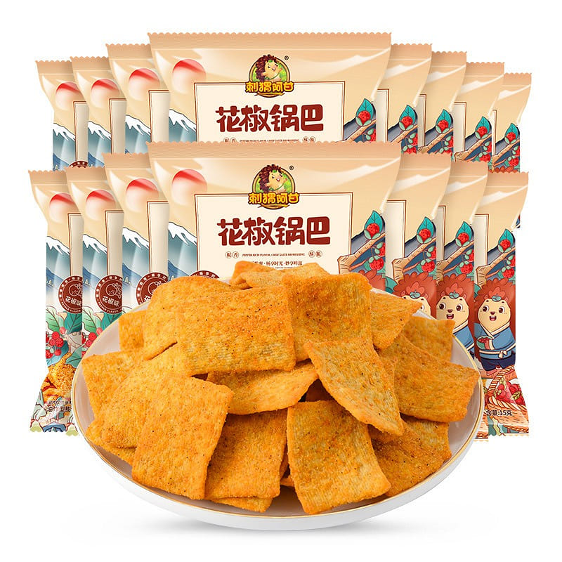 Ciwei Agan Sichuan Pepper Rice Cracker 15 pack
