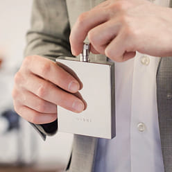 Stainless Steel Slim Flask by Viski® 1 份