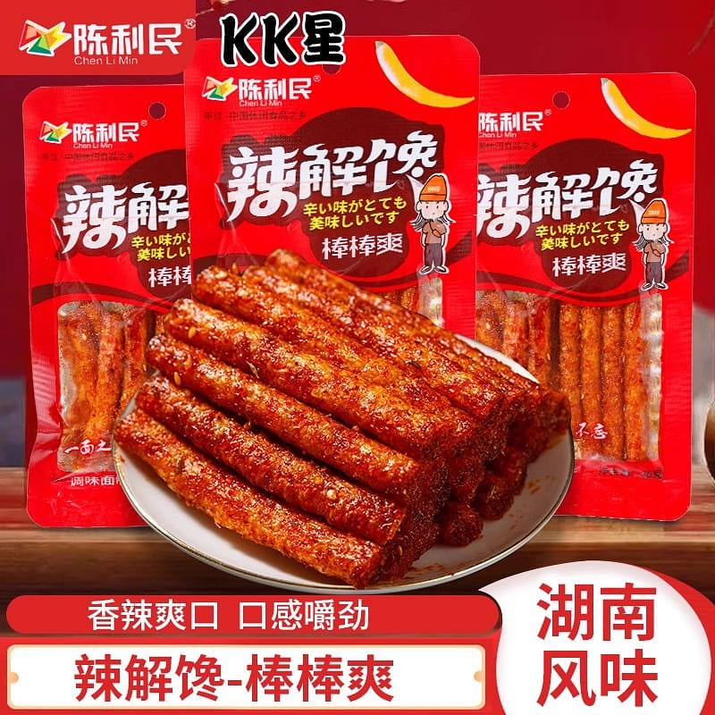 Bang Bang Shuang 36g*6 packs spicy strips Hunan sp 216 กรัม