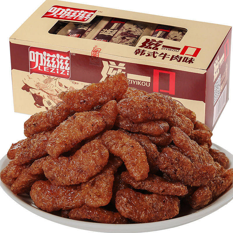 Lezizi Mock Beef, Assorted Flavors,15 packs 15 pack