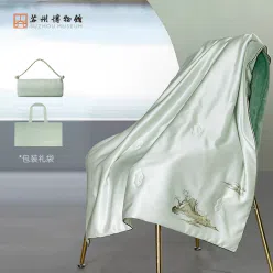 Suzhou Mus. "Misty Mountains" Silk Quilt 1 pack