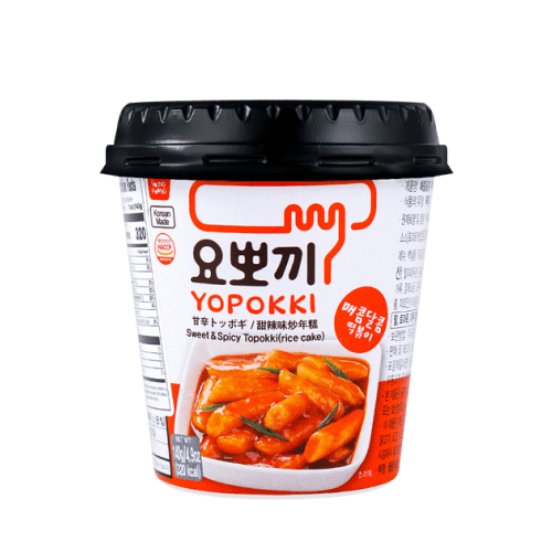 Yopokki Instant Tteokbokki Cup Sweet & Spicy - 140g 1 each