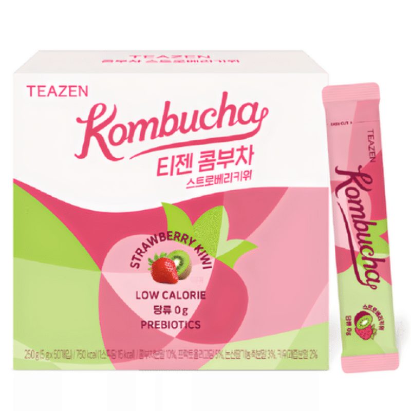[Korea Direct ] Tizen kombucha strawberry kiwi 5g, 50 pieces, 1 ea 250 グラム