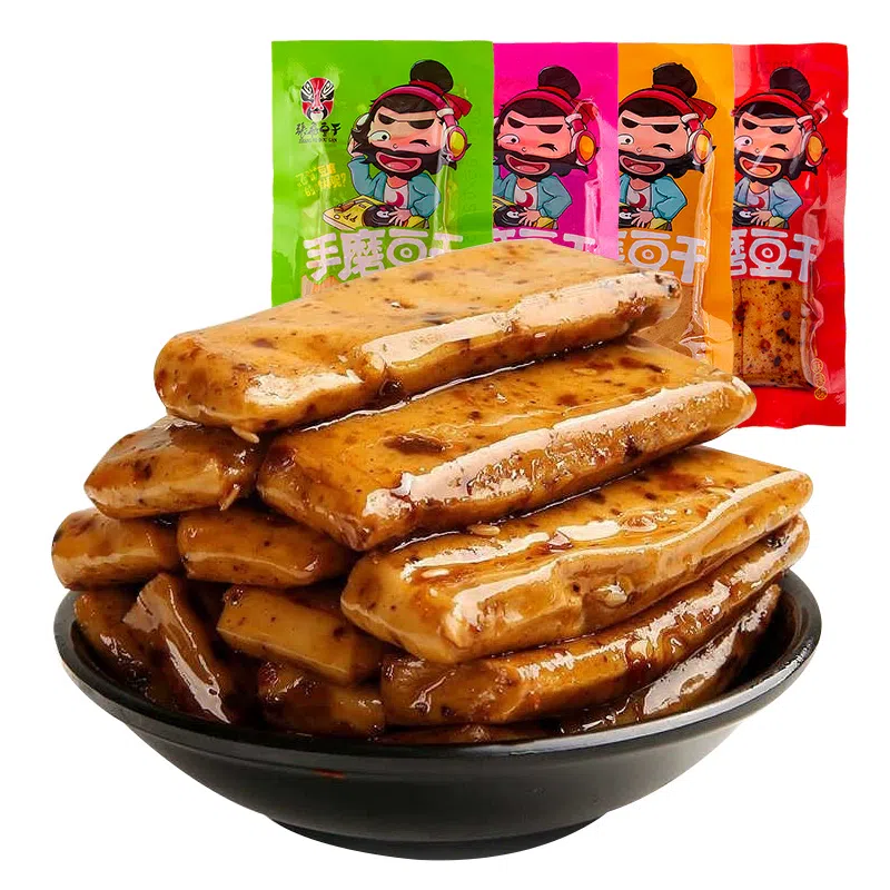 Zhang Fei dried tofu hand ground dried tofu 250 그램