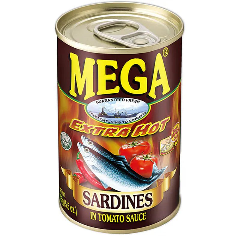 MEGA Sardines Tomato Chili Sauce 155g 1 each