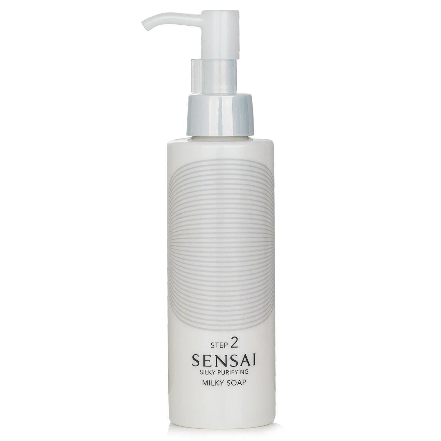 Kanebo Sensai Silky Purifying Milky Soap (New Packaging)  150ml/5.1oz 150 มิลลิลิตร