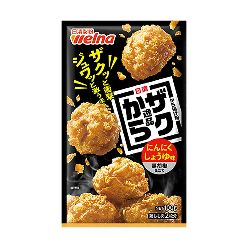 NISSIN Moriyama Garlic Black Pepper Flour 100g 1 ส่วน