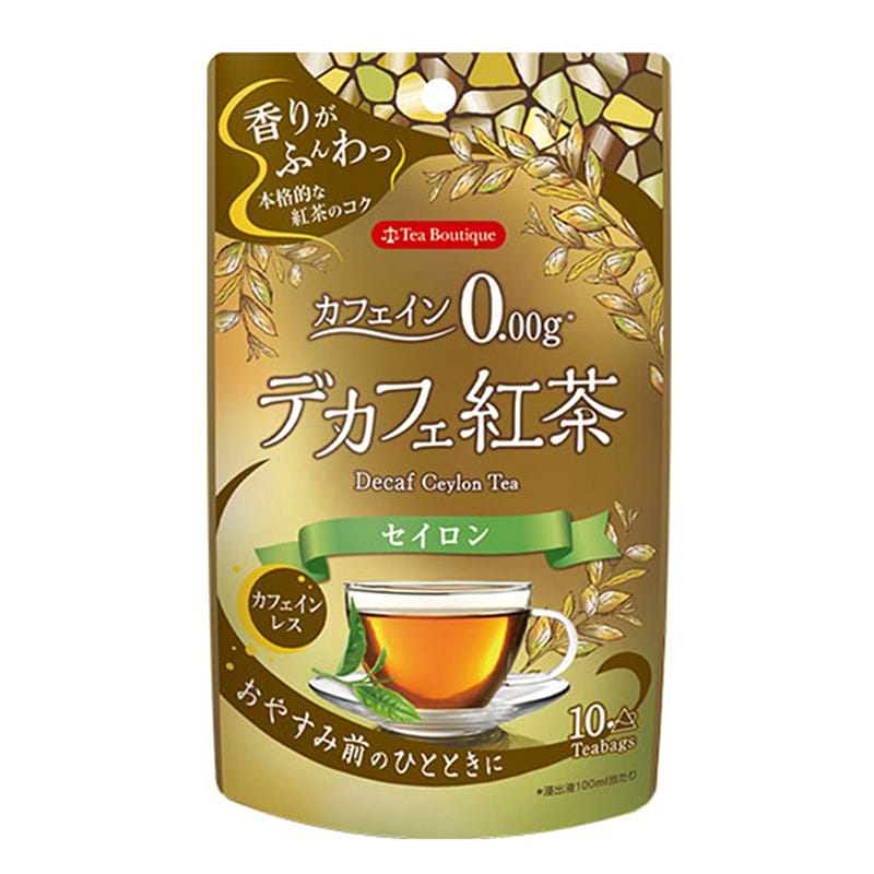 Tea Boutique Decaffeinated Ceylon Black Tea 10 Bag 1 개