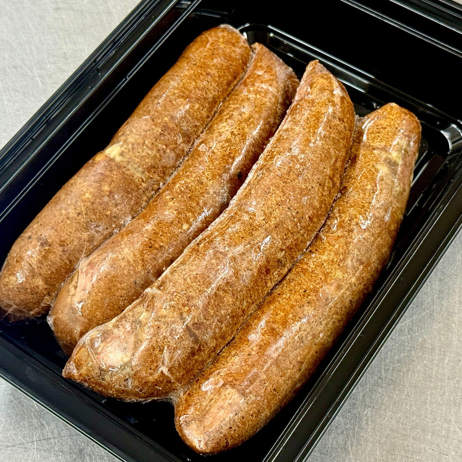 Whole Black Pepper Beef Sausage 1 each