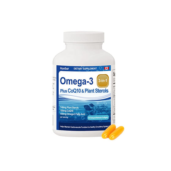 UMEKEN Omega-3 + CoQ10 60 softgels 1 bottle