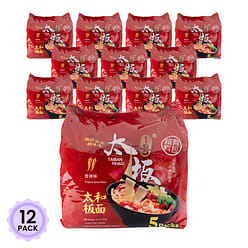 Taihe Noodles 5 value packs - Original Spicy Flavor 595 g*12 pack