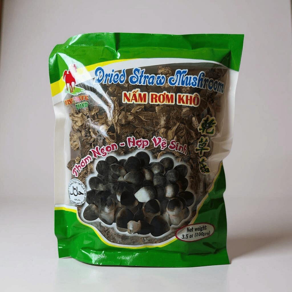 Dried Straw Mushroom 3.5 オンス