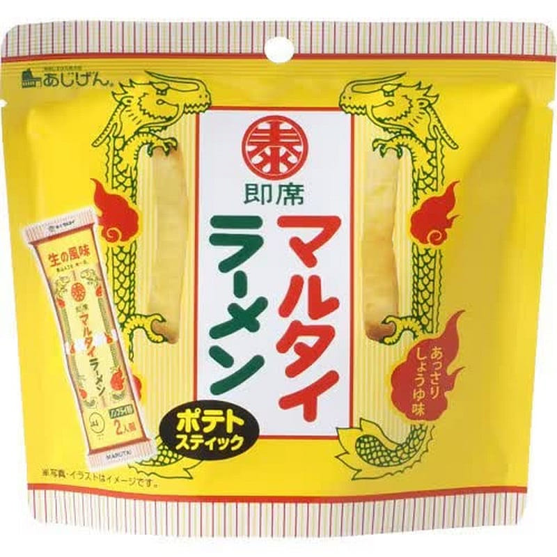Ajigen Marutai Ramen Potato 50g 1 개