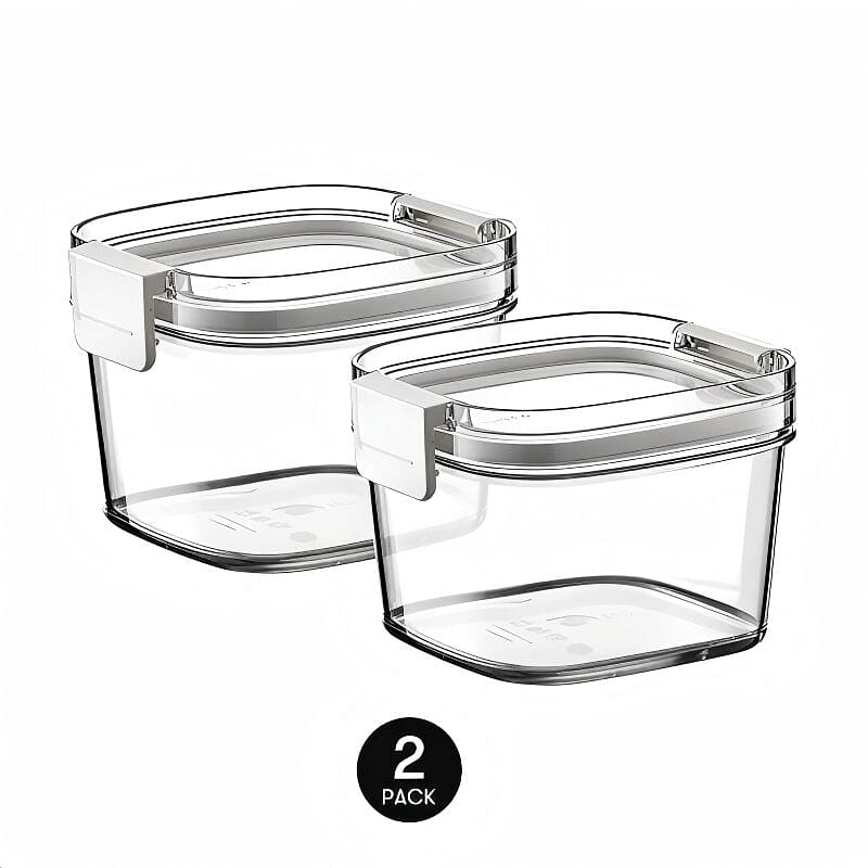 KAWASIMAYA Sealed Storage Jar White 15.6 fl oz *2 1 each