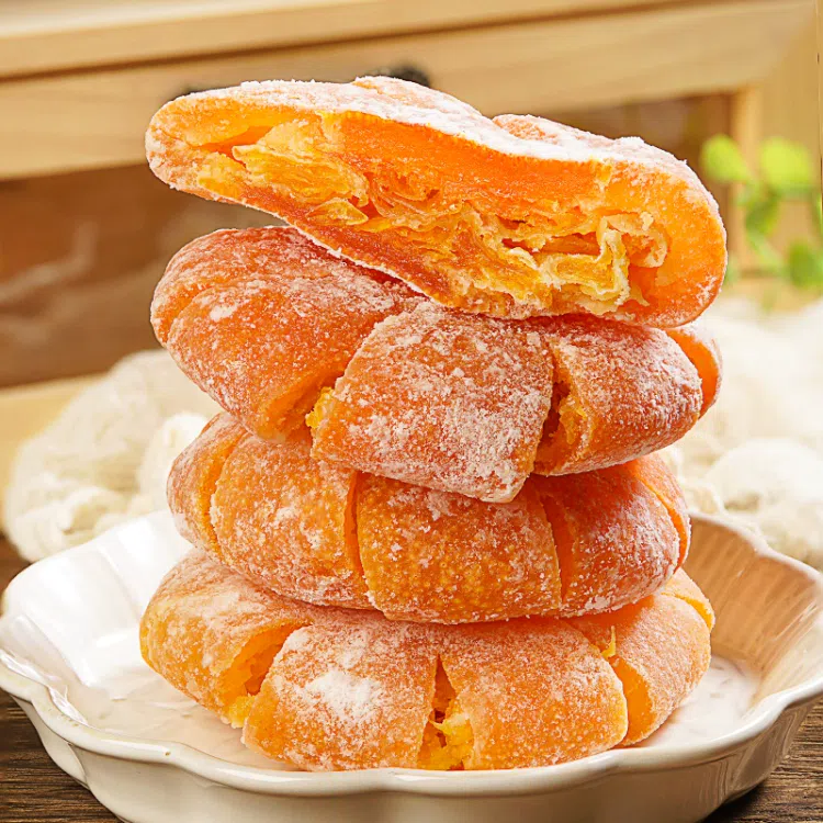 古瀛堂潮州特产桔子饼500g*1袋少糖款金桔饼老式金橘蜜饯金桔干小