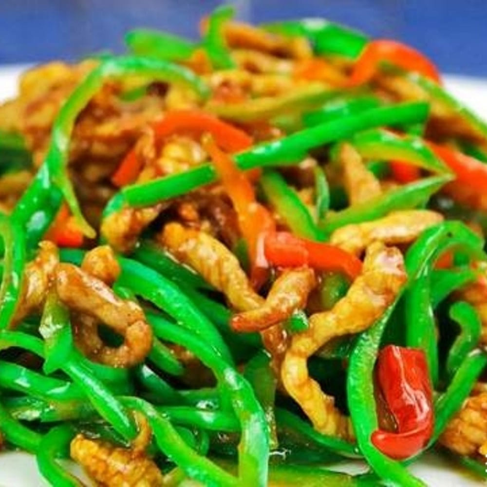 Shredded Pork with Green Peppers 400g 1 개
