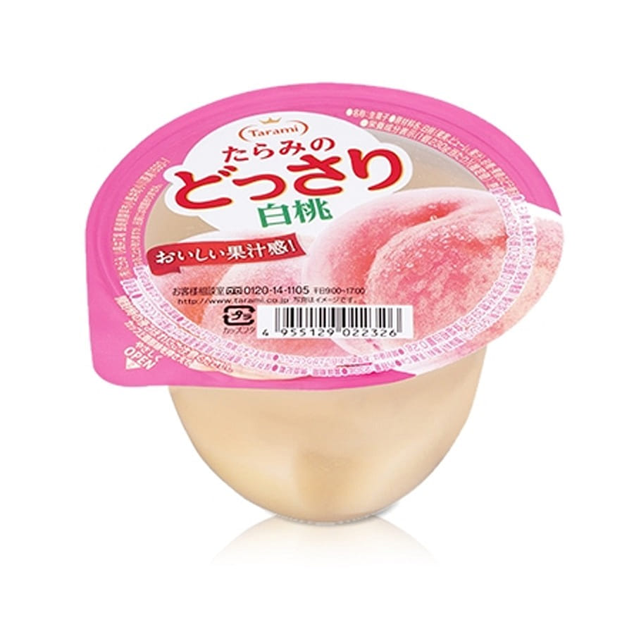 Tarami Lots Series White Peach Flavor Jelly 230 กรัม