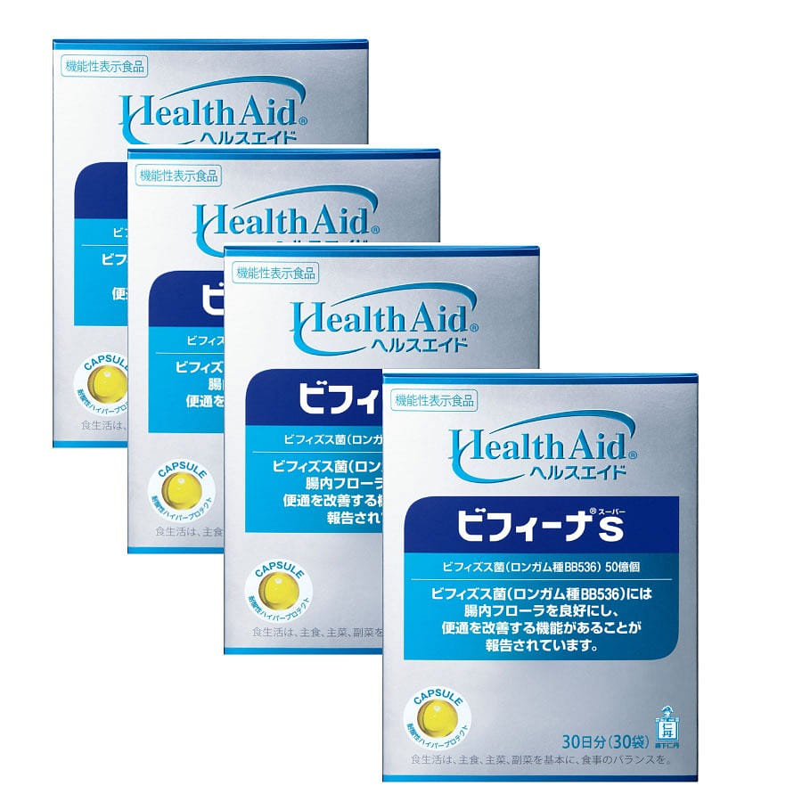 Morishita Jintan Bifina S Super Probiotics x4box 1 each