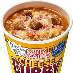 NISSIN CUP NOODLE Ramen Cheese Curry Soup Food 85g 1 each