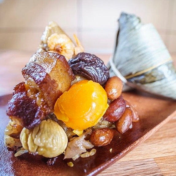 Traditional Pork Rice Dumpling/Zongzi 5 pcs 3 lb