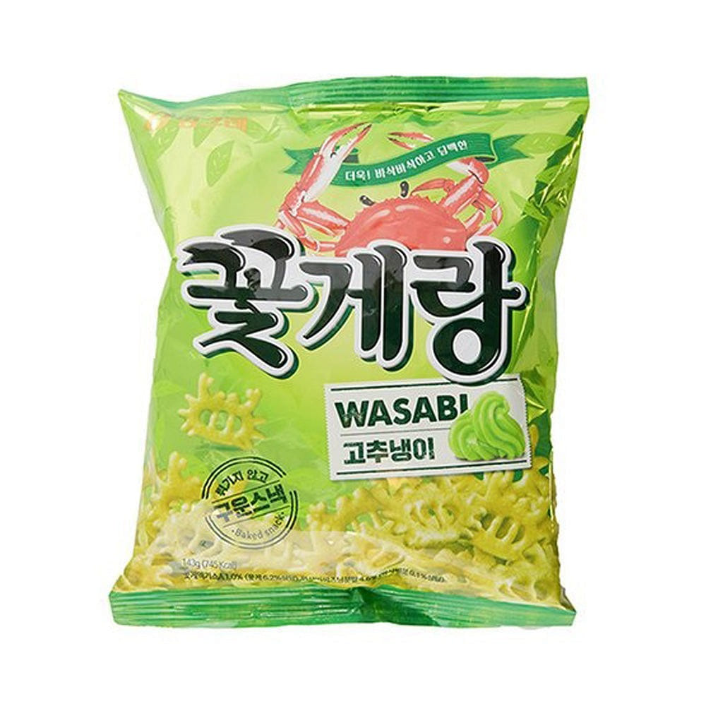 Binggrae Crab and Wasabi Flavor Snack 143 g