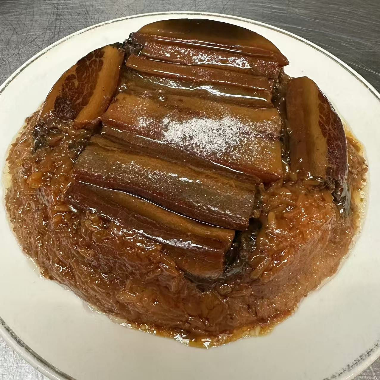 Steamed Sweet Pork Belly with Glutinous Rice 2.1 파운드