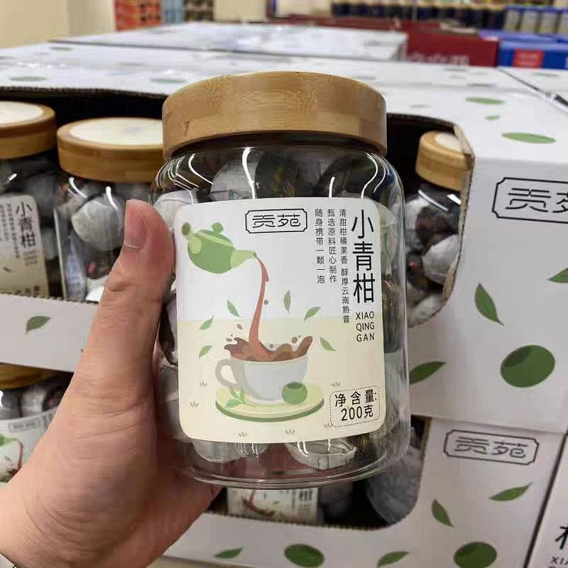 Gong Yuan Green tangerine 200g*1 can 200 กรัม