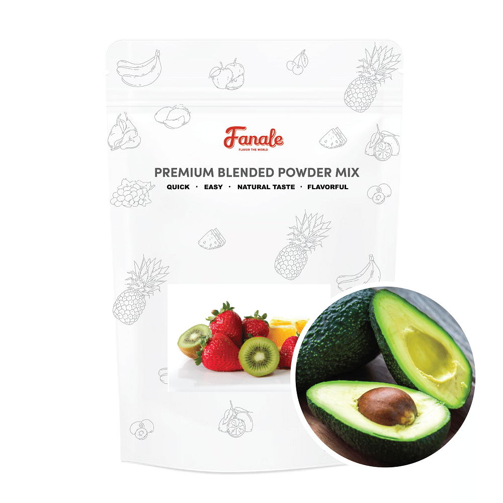 Fanale Premium Flavoring Powder for Bubble Tea Avocado Flavor 2.2 파운드