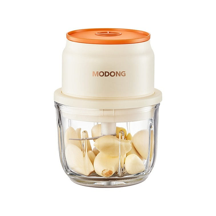 MoDong Garlic Mashers Electric Garlic Mashers 300ml Glass Double Cup 1 개