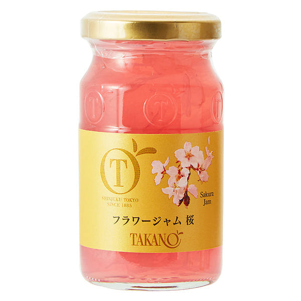 Shinjuku Takano Sakura Flower Jam 150g 1 bottle