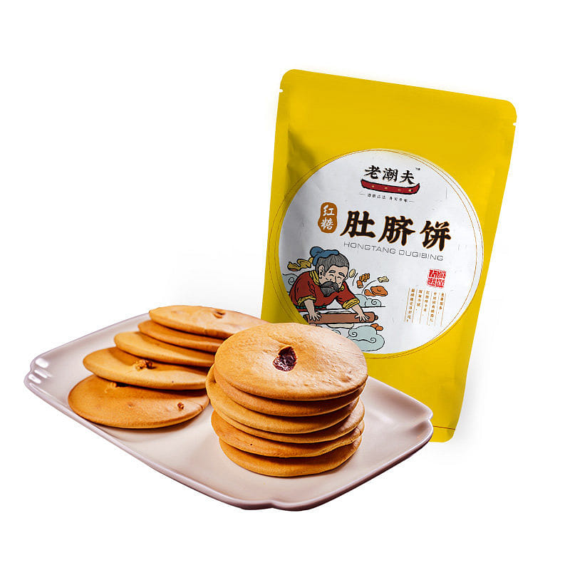 老潮夫粗粮红糖肚脐饼216g*1袋 216 克