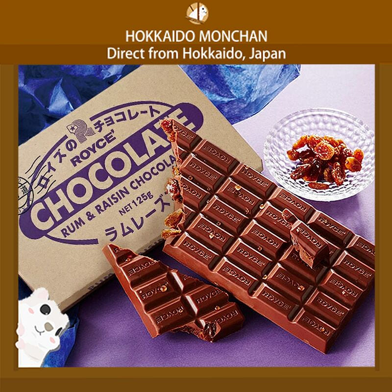 ROYCE Chocolate Bar Rum Raisin Chocolate 125 g 1 each