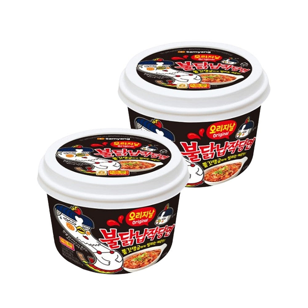 Samyang Buldak Flat Noodle Original 155.5g x2p 311 กรัม