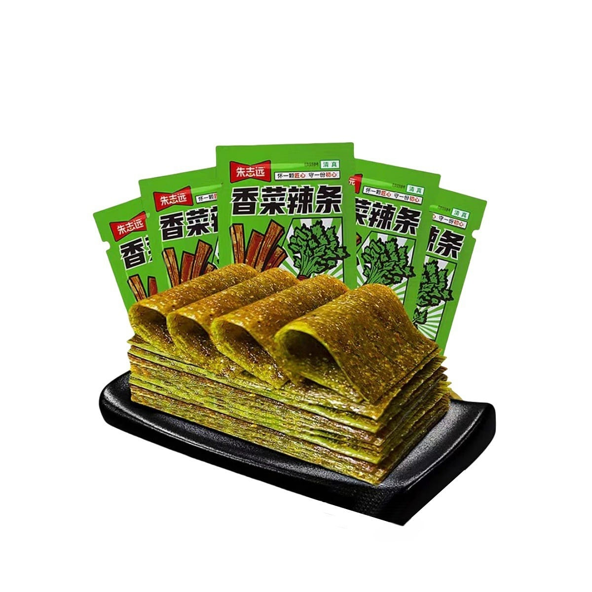 Zhuzhiyuan Cilantro Spicy Strips 10g 100 g