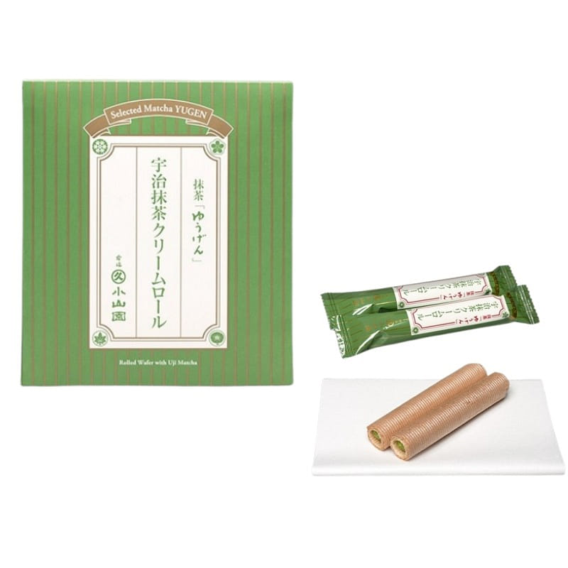 Marukyu Koyamaen Uji Matcha Cream Roll 10 rolls 1 กล่อง