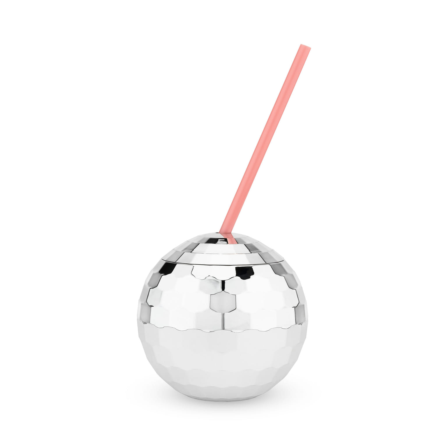 Silver Disco Ball Drink Tumbler by Blush® 16 액량 온스