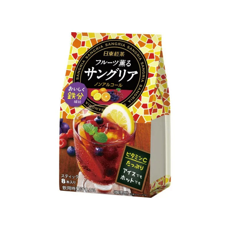 Nitto Black Tea Summer Limited Spanish Sangria Fruit Wine Flavor 8 Pack 1 개