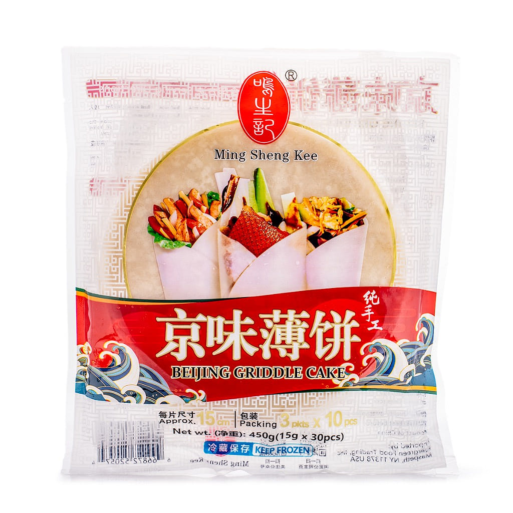 Ming Sheng Kee Beijing Griddle Cake 30pcs Frozen 450 g