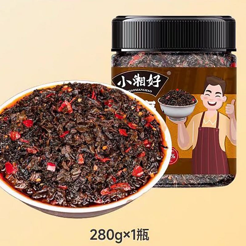 Xiao Xiang Hao Preserved Vegetable 280G 1 Can 280 g