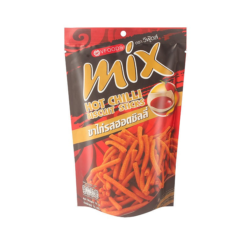 VFOODS MIX Snack que giòn vị cay Thái Lan 75 g