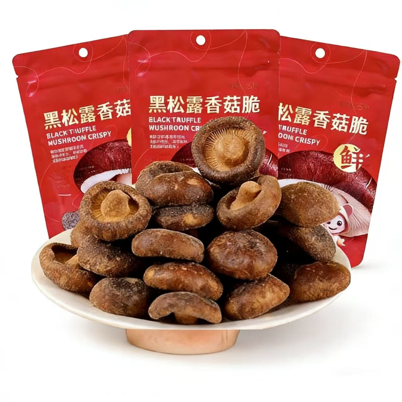 Black truffle and shiitake dehydrated mushrooms, r 50 g
