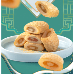 Yushiyuan Glutinous Rice Dumplings, Sesame Potatoes, Rolling Rice Ball 328 g/bag 328 g