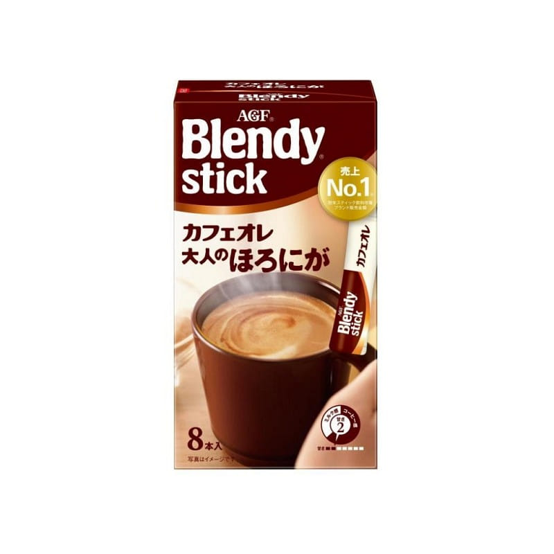 AGF Blend Stick Cafe au Lait 8 sticks 1 케이스