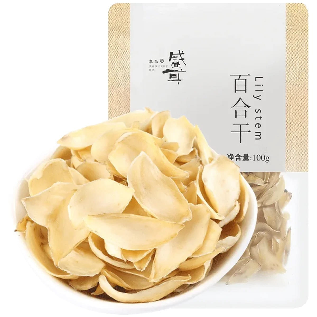 Sheng'er Fresh Dried Lily 100g 100 그램