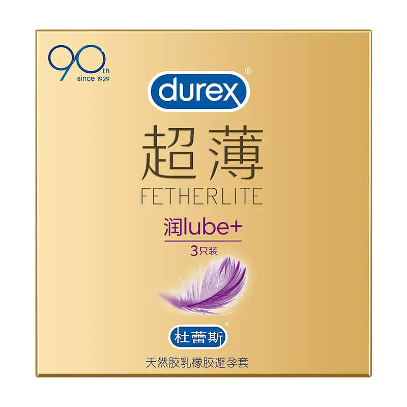 Durex Condom Fetherlite Lube+ 3-pack 1 케이스