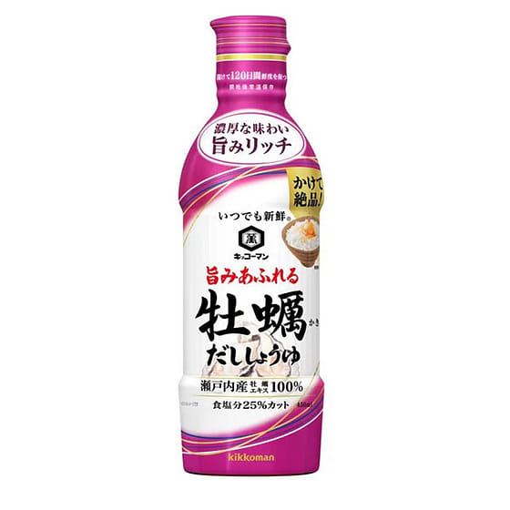 weee_seasoning_Kikkoman Always Fresh Oyster Dashi Soy Sauce 450 ml