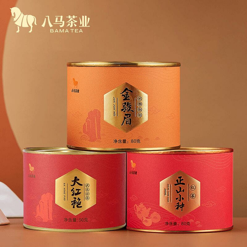 Jin Jun Mei+Zheng Shan Xiao Zhong+Da Hong Pao 240 g