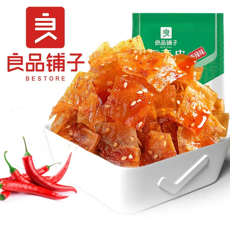 BESTORE Qiao Doupi Internet Red Spicy Spicy Slice 60g*1 bag 60 กรัม