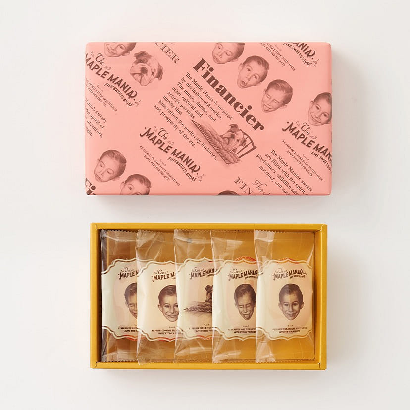 Maple Mania Maple Financier 5pcs 1 box